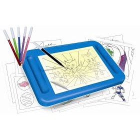 SCUOLA DI DISEGNO CON TAVOLO LUMINOSO  PJ MASKS