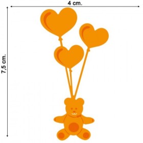 FUSTELLE SOTTILI ORSETTO