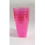 BICCHIERI FLUORESCENTI LILLA PZ.6