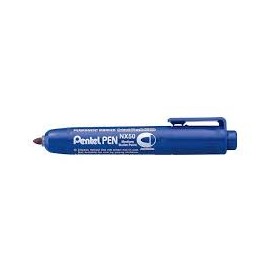 PENNARELLI MARKER A SCATTO PENTEL BLU