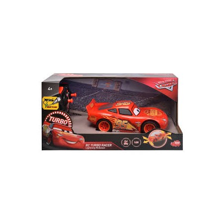 SAETTA MCQUEEN TURBO RADIOCOMANDO 1:24