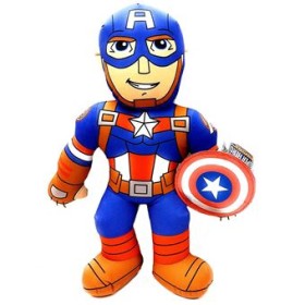 PELUCHE CAPTAIN AMERICA CM.38 CON SUONO