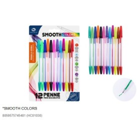 BLISTER BIRO COLORATE PZ.12