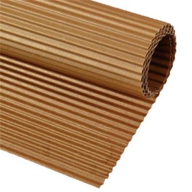 CARTONCINO OND. 50X70  10FG CWR MARRONE SC.