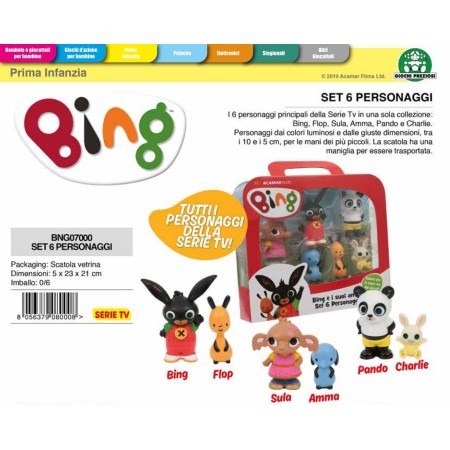 050 132 BING SET 6 PERSONAGGI