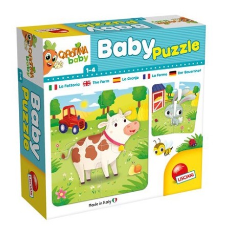 CAROTINA BABY PUZZLE FATTORIA