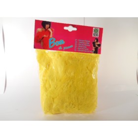 BOA DI PIUME LUSSO CM. 180 GIALLO