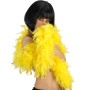 BOA DI PIUME LUSSO CM. 180 GIALLO