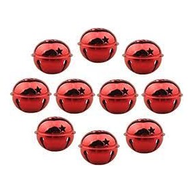 CAMPANELLINI 3.5 CM ROSSO LUCIDO IN BOX