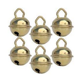 CAMPANELLINI 3.5 CM ORO LUCIDO IN BOX