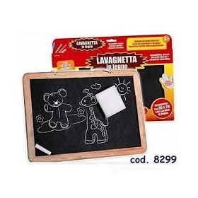 LAVAGNETTE IN LEGNO C/GESSETTI COL.