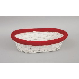 CESTINO VIMINI C/BORDO VELLUTO