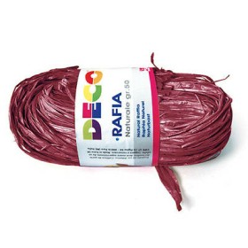 RAFIA PACCHETTO 50GR BORDEAUX