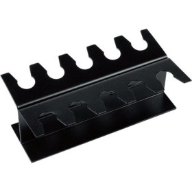 PORTA TIMBI METALLO 10 POSTI NERO