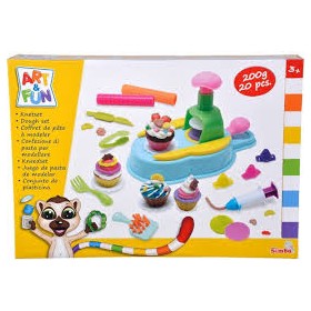 PLASTILINA CUPCAKE 4X50GR