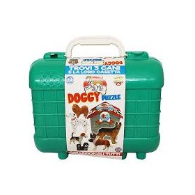 VALIGETTA DOGGY PUZZLE C/ACCESSORI