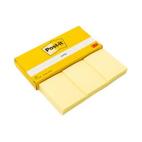 BLOCCHI POST-IT 38X51 GIALLI 3M PACCO DA 3PZ.