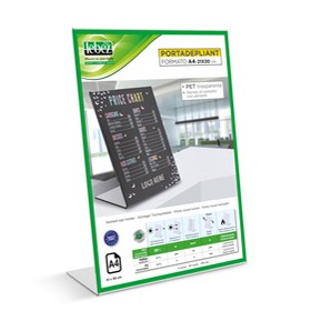 DISPLAY CON BASE A L A4 21X30CM