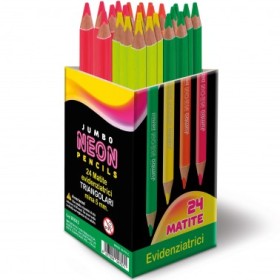 ESP.MATITE EVIDENZIATORI JUMBO LEBEZ 81015 PZ.24