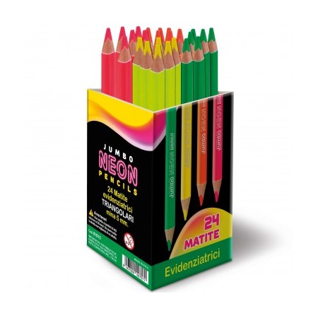 ESP.MATITE EVIDENZIATORI JUMBO LEBEZ 81015 PZ.24