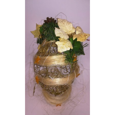 GOCCE 26CM GLITTER ORO 9839