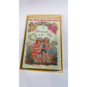 BIGLIETTI AUG. VICTORIAN LOVE PZ 12 MICART