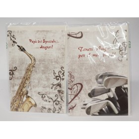 BIGLIETTI AUG. PAPA' 26027 PZ 12 MICART