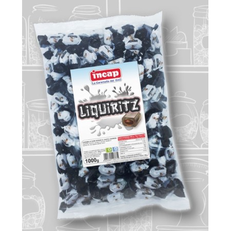 CARAMELLE INCAP 1KG LIQUIRIZIA