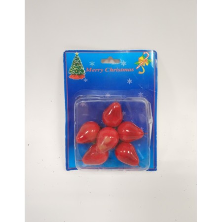 ADDOBBI ALBERO ROSSI