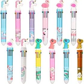 BIRO MINI 4 COL UNICORNO LEBEZ 81239