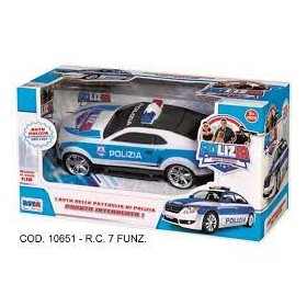 AUTO POLIZIA RADIOCOMANDO 1/18