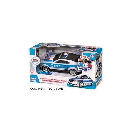 AUTO POLIZIA RADIOCOMANDO 1/18