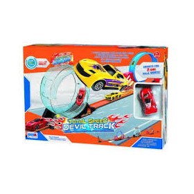 PISTA RACING SET TOTAL SPEED DEVIL TRUCK