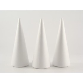 CONO IN POLISTIROLO 25X10 PREZZO SINGOLO