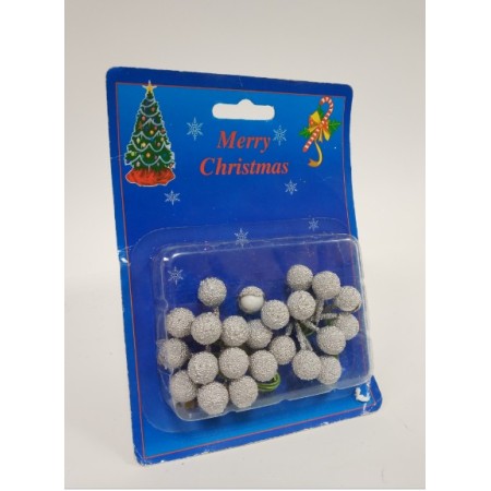 ADDOBBI ALBERO ARGENTO.