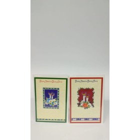 BIGLIETTI NATALE AUGURI 36PZ KARTOS