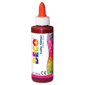 COLLE GLITTER 52ML ROSSO