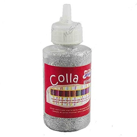 COLLE GLITTER 52ML ARGENTO