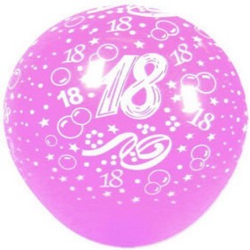 PALLONCINI 36 POLLICI 18 ANNI FUXIA