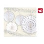 SET DECORAZIONI 6PZ BIANCO