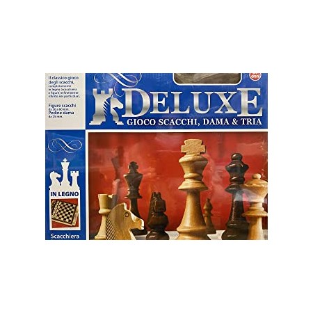 DELUXE SCACCHI DAMA TRIA