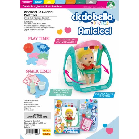 CICCIOBELLO AMICICCI PLAY TIME