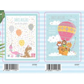 BIGLIETTI AUGURI MARPIMAR ANIMALETTI