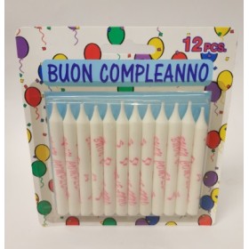 CANDELE BUON COMPLEANNO ROSA