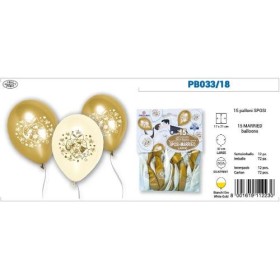 PALLONCINI MET. SPOSI PZ 15