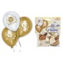 PALLONCINI MET. 25/50 ANNIVERSARIO PZ 15