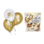 PALLONCINI METALLIZZATI 50 ANNIVERSARIO PZ 15