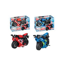 MOTOCICLETTA LUCI E SUONI RETROCARICA PLAY CITY