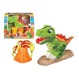 PASTA DA MODELLARE DINOSAURO CON VULCANO