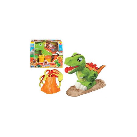PASTA DA MODELLARE DINOSAURO CON VULCANO